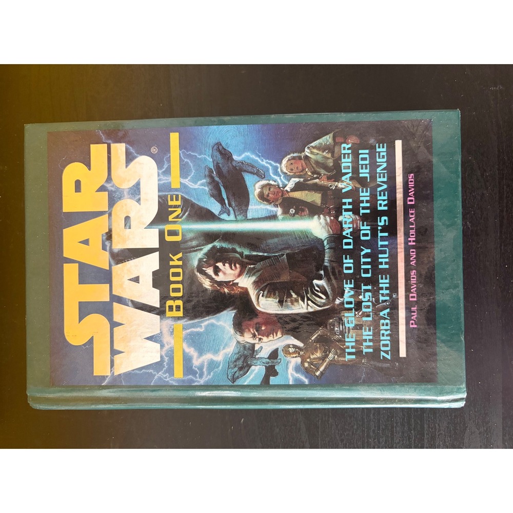Star Wars Book One Glove of Darth Vader Lost City of Jedi Zorba Hutt Hardcover